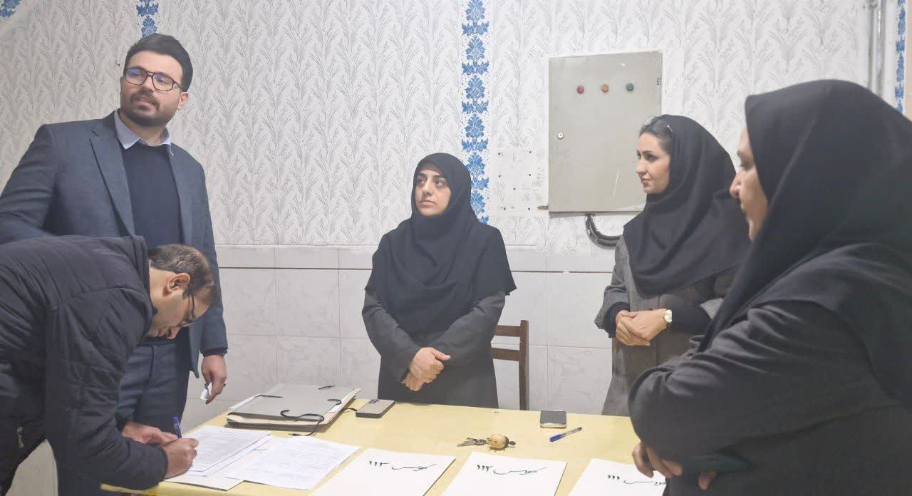 بازدید از برگزاری امتحانات