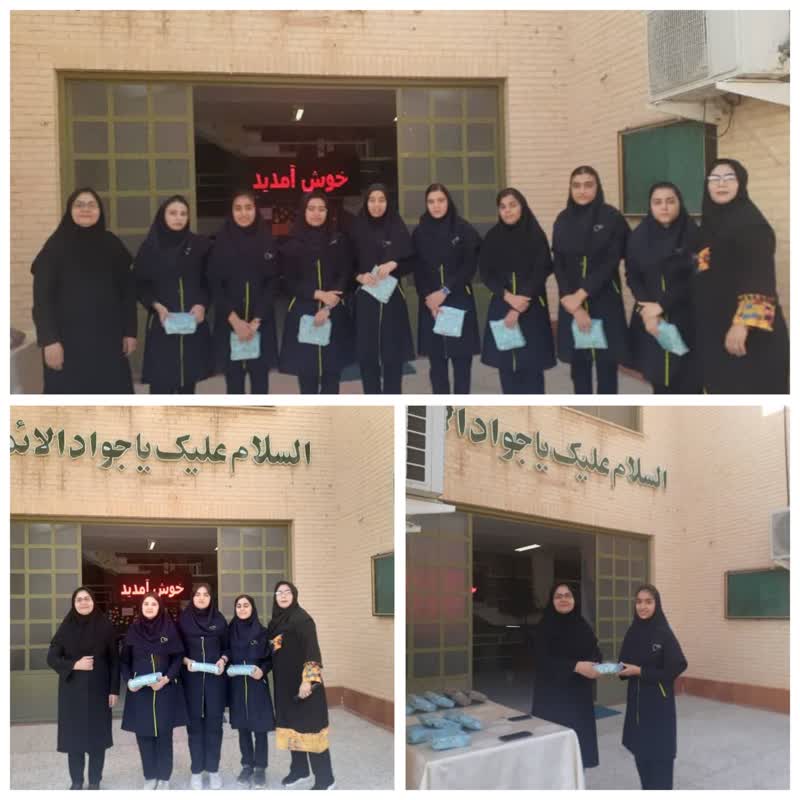 تقدیر از دانش آموزان درروز دختر